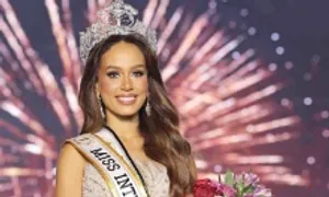 Miss Intercontinental 2024 diện váy của NTK Việt khi đăng quang