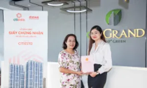 Citiesto bàn giao sổ hồng cho cư dân