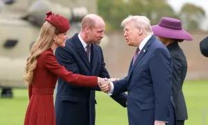 Ông Trump khen Vương phi Kate 'xinh đẹp'